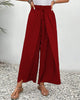 High-Waisted Summer Pants for Women | Geometric Print