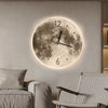 LunaClock™ Illuminated Moon Glow Clock