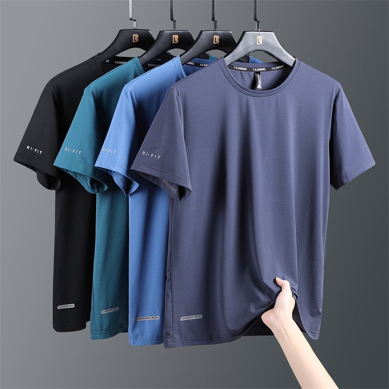 Benjamin™ Silk Round Neck T-Shirt