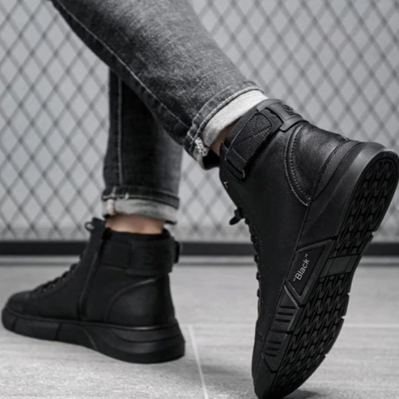 MidnightWalk™ Warm Leather Boots