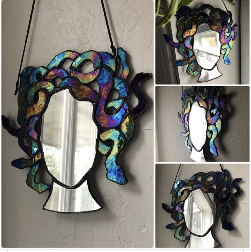 MythicMirror™ Medusa Mosaic Mirror