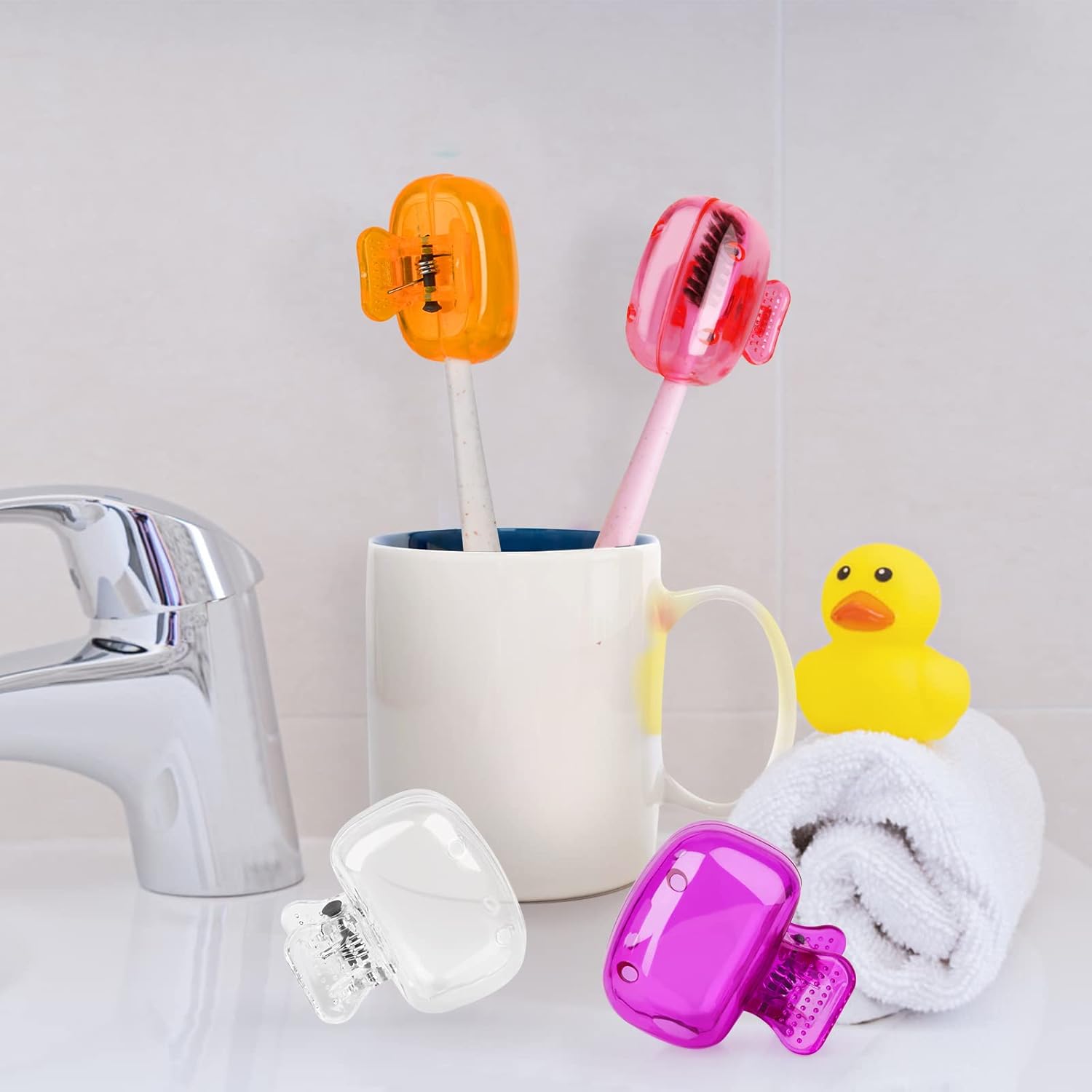 SnapClean™ Germ‑Free Toothbrush Guard