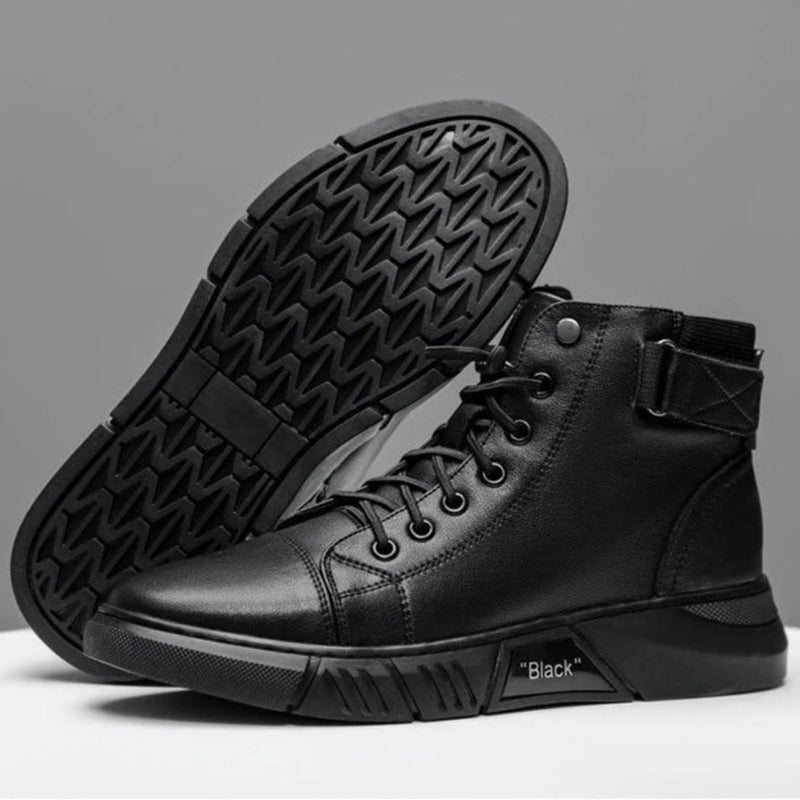 MidnightWalk™ Warm Leather Boots