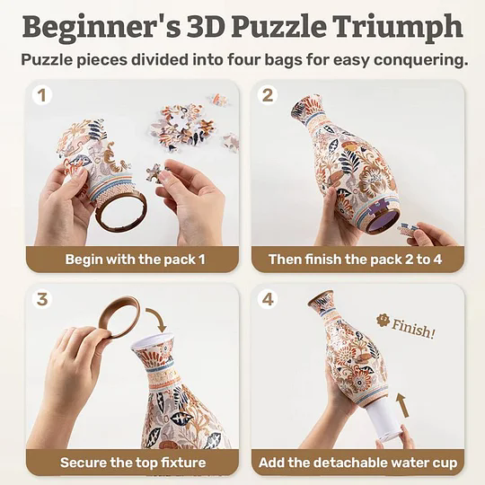 VaseCraft™ Creative 3D Flower Vase