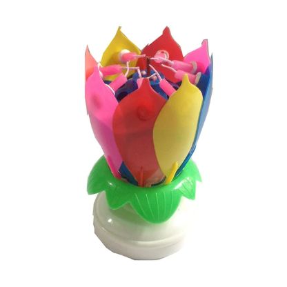 LumiLotus™ Rotating Lotus Candle