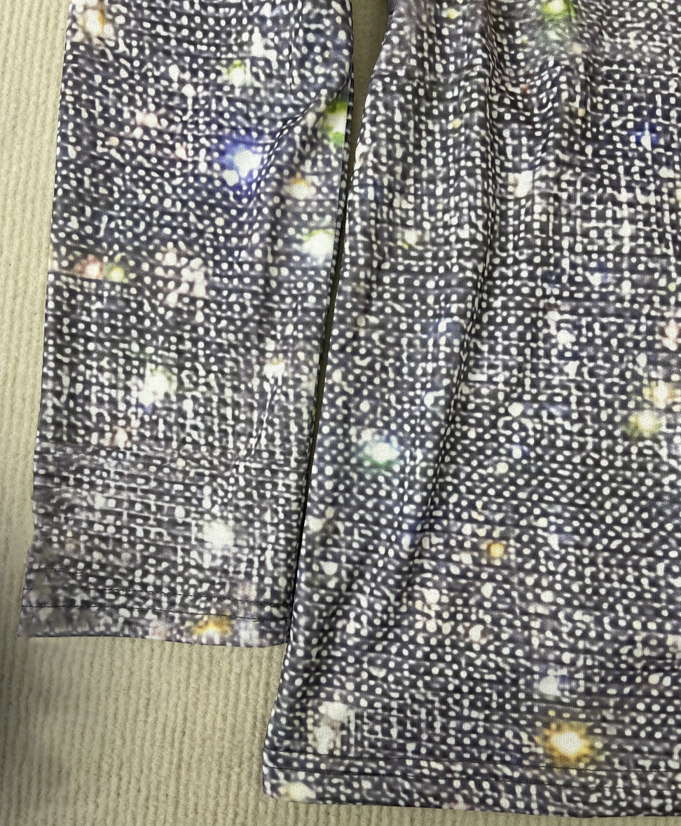 Elaina | Women's Sparkling Glitter Blouse | Long Sleeve