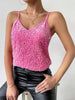 LUCIA – Glitzerndes Spaghetti‑Top