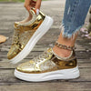 GlamStep™ – Elegant Women's Sneakers with Sparkling Sequins