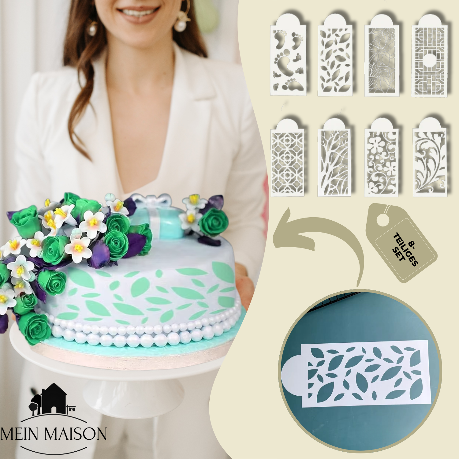 CakeCraft™ Delicate Dessert Designs