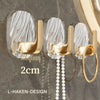 LuxeHook™ Secure Stick-On Hook