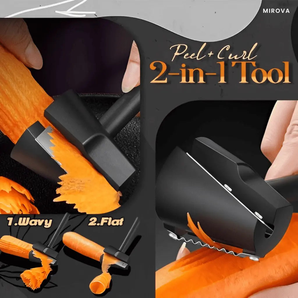 PeelSpin™ Effortless Kitchen Creativity