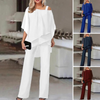 Wilma | Elegant Off-Shoulder Design Two-Piece Set for Women