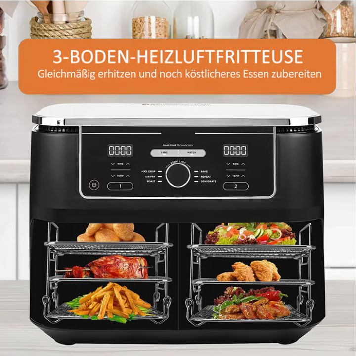FryRack™ Multi-Layer Cooking Power