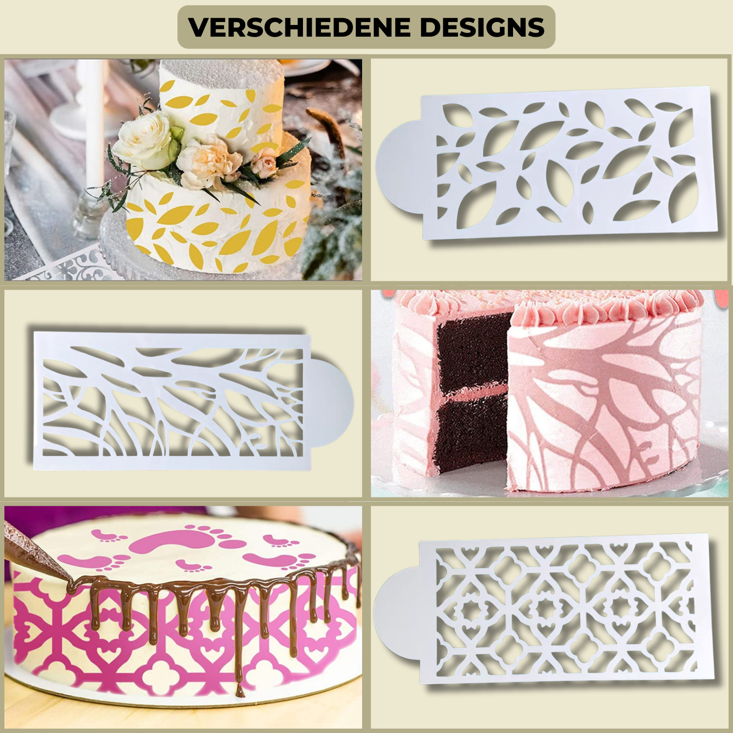 CakeCraft™ Delicate Dessert Designs
