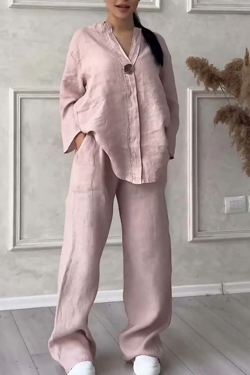 Alexa™ Linen two-piece set