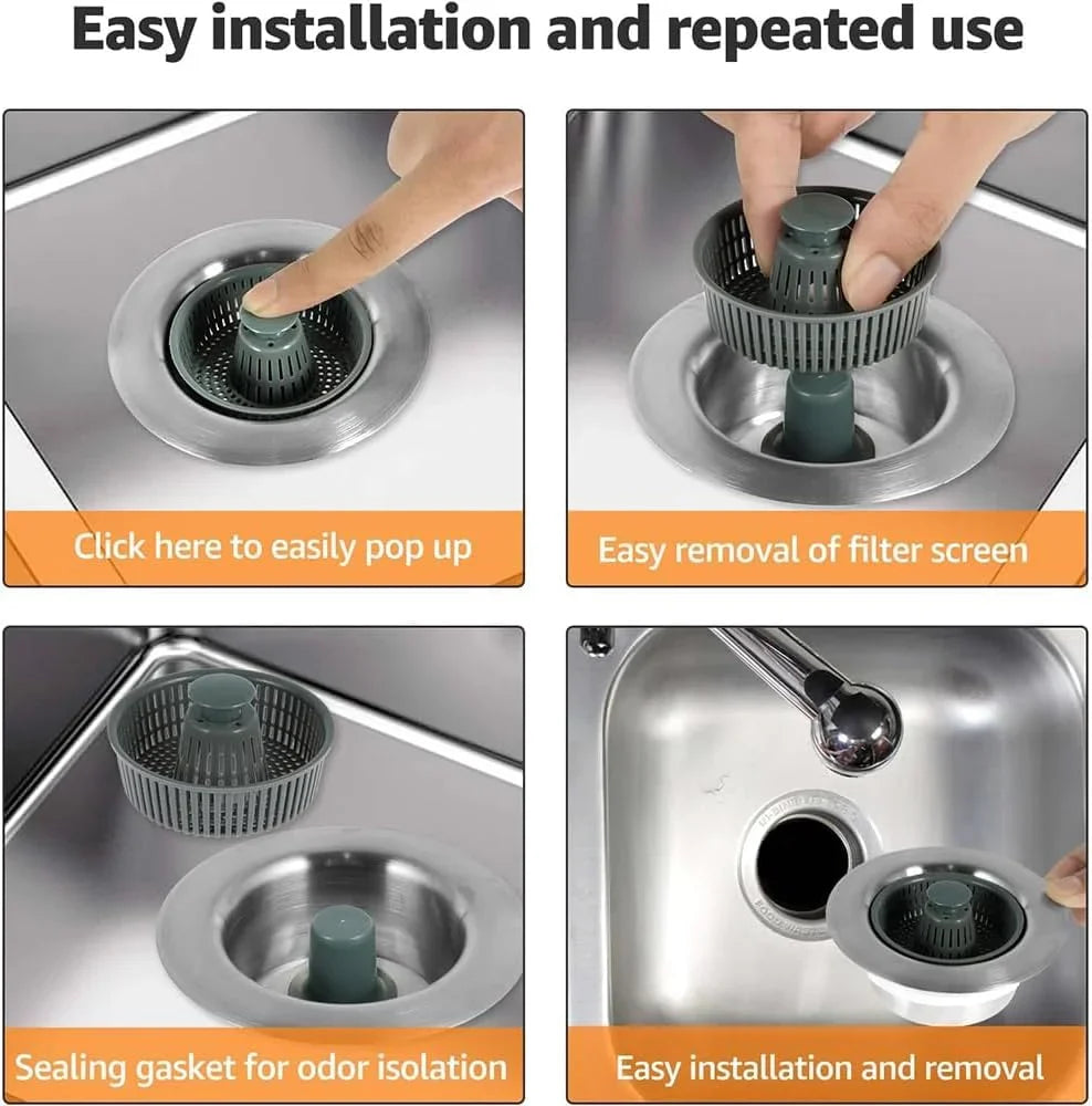 SinkSaver™ Prevent Drain Blockage
