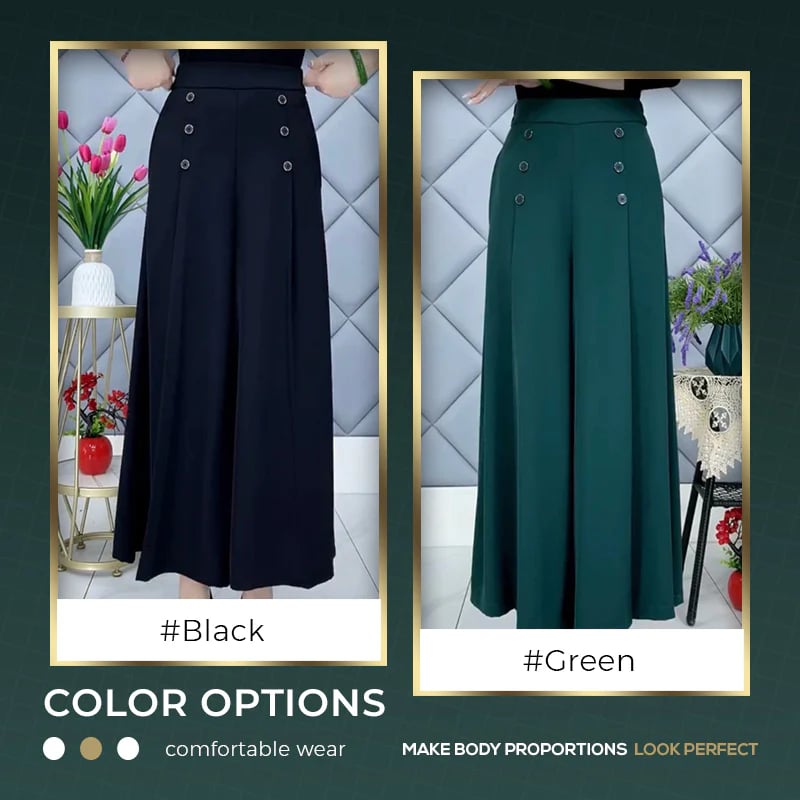 Camille™ Wide Pleated Pants