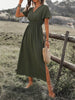Ramira | Charming Neckline Detail Women's Dress