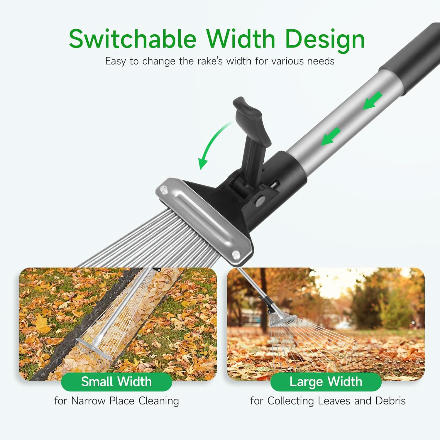SwiftRake™ Smart Outdoor Cleanup