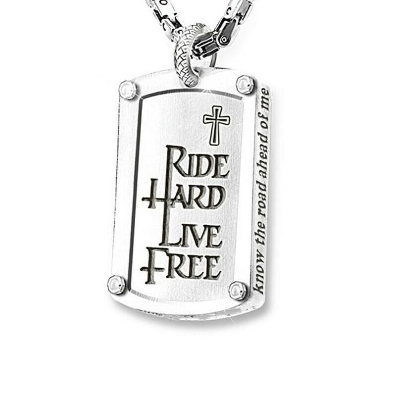 SteelCross™ Cross Chain Necklace