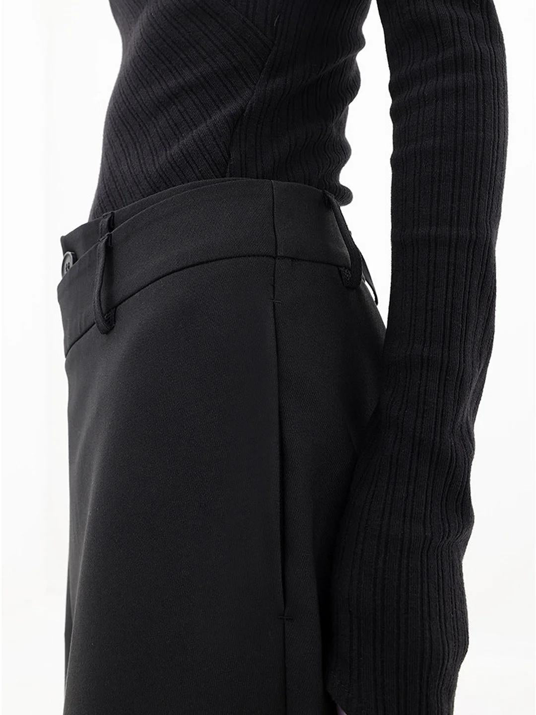 Yuli | Flattering Asymmetric Waist Women's Pants