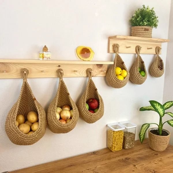 VeggieBasket™ Hanging Fruit Baskets