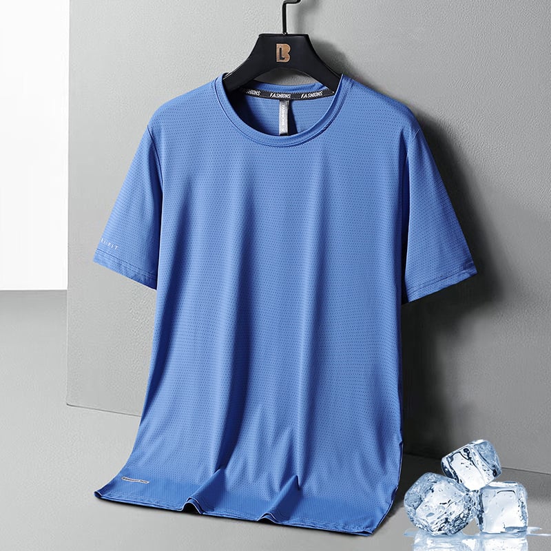 Benjamin™ Silk Round Neck T-Shirt