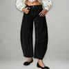 Damen Baggy Jeans mit weitem Bein – lässiger Schnitt