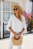 Women's 3/4 Sleeve V-Neck Summer Blouse | Comfortable