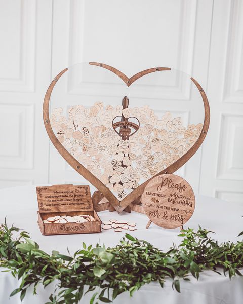 LoveScribe™ Heart Guest Book