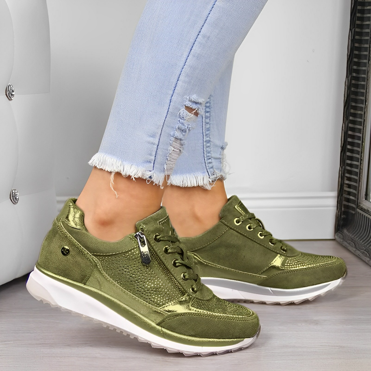 Pro Shoes – Athletic Shoes with Practical Zipper