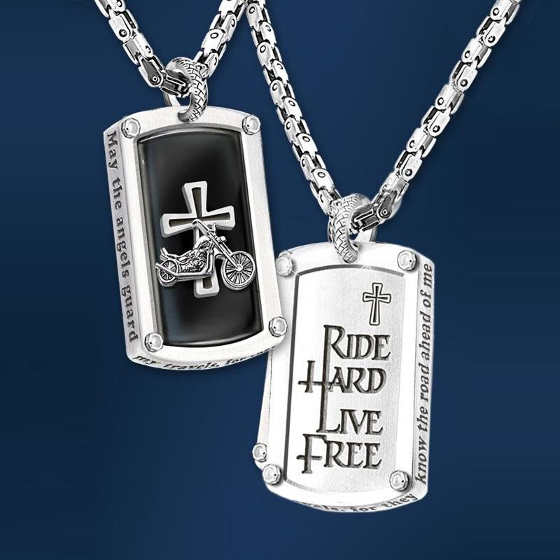 SteelCross™ Cross Chain Necklace