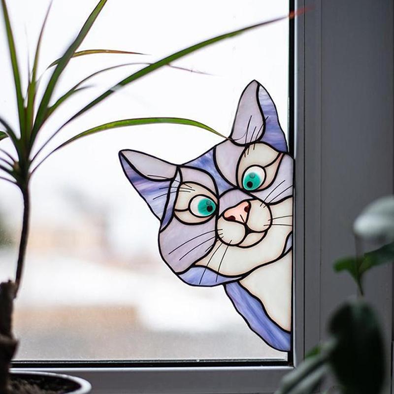 CatPeek™ Funny Cat Decoration