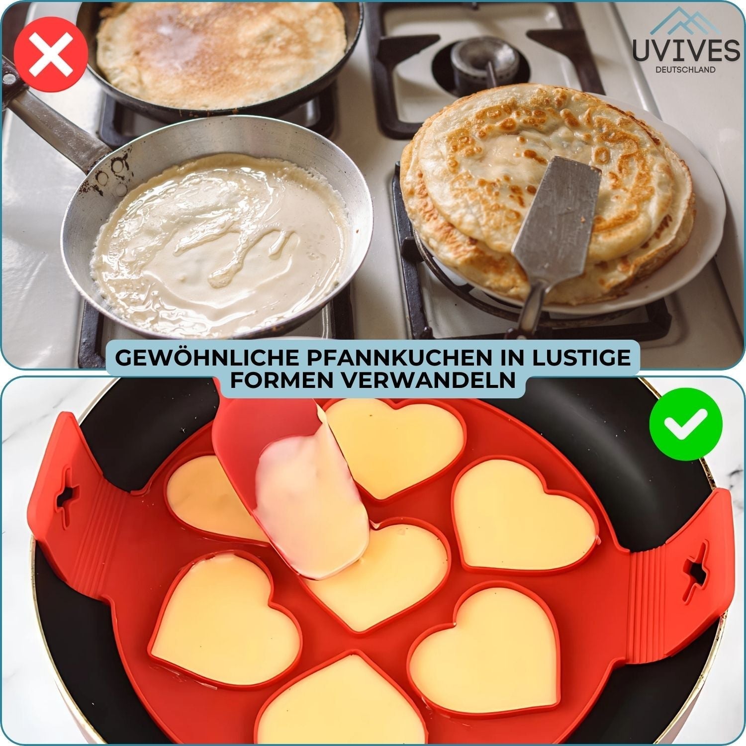 1+1 Free | SweetFlip™ Golden Perfect Pancakes
