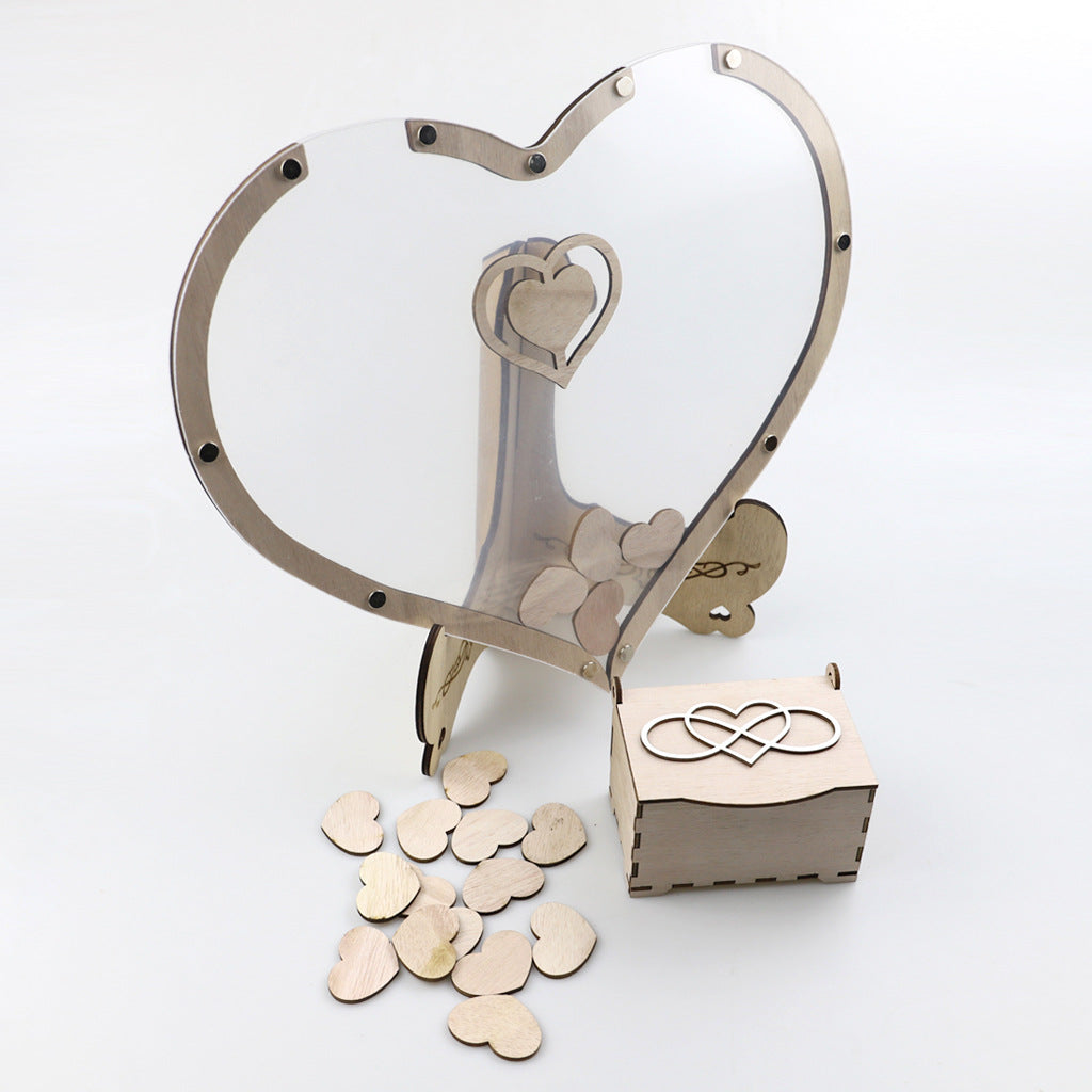 LoveScribe™ Heart Guest Book