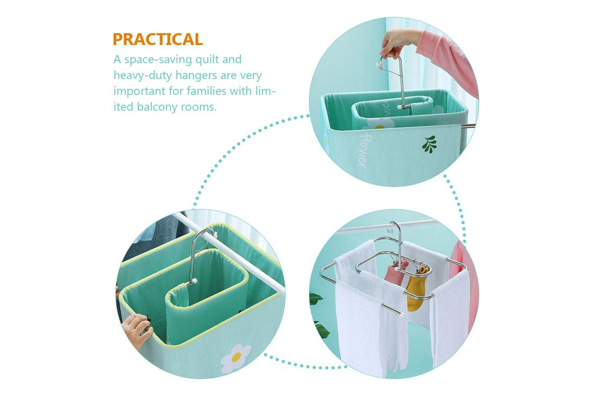 1+1 FREE | TwistDry™ Stainless Steel Clothes Airer