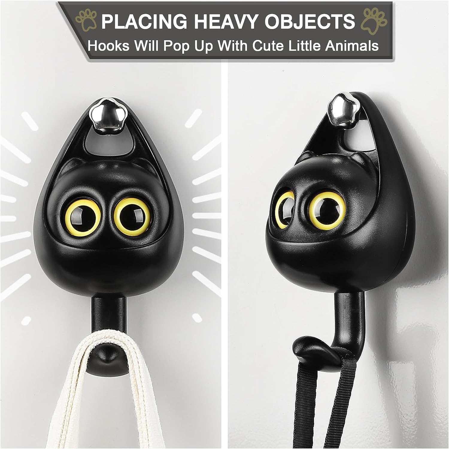 1+1 Free | PurrHooks™ Feline-Inspired Organization