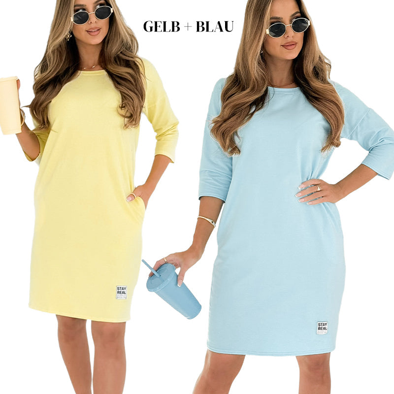 StilKomfort | Casual Feel-Good Dress with a Sporty Touch