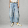 Damen Baggy Jeans mit weitem Bein – lässiger Schnitt
