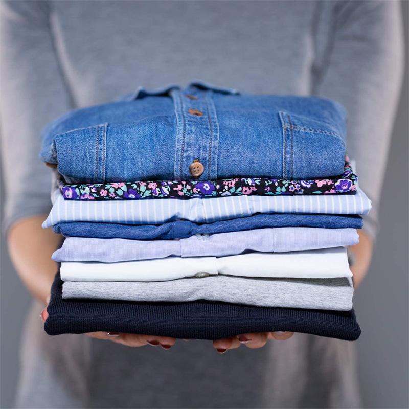 QuickFold™ Perfectly Folded Clothes