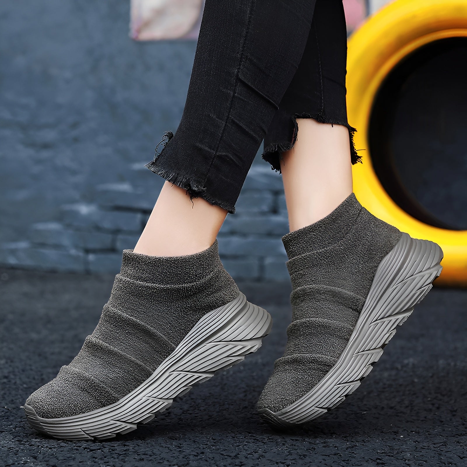Orthopädische Schuhe Unisex - Trendige Mid-Top Sportschuhe für jeden Tag
