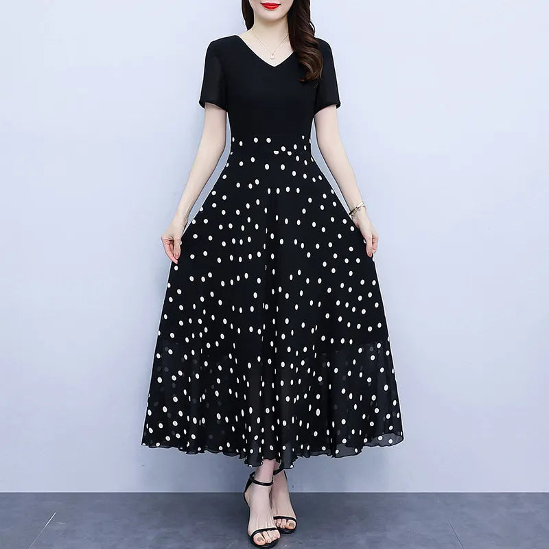 Claudia | Timeless Spring Flower Women's Dress