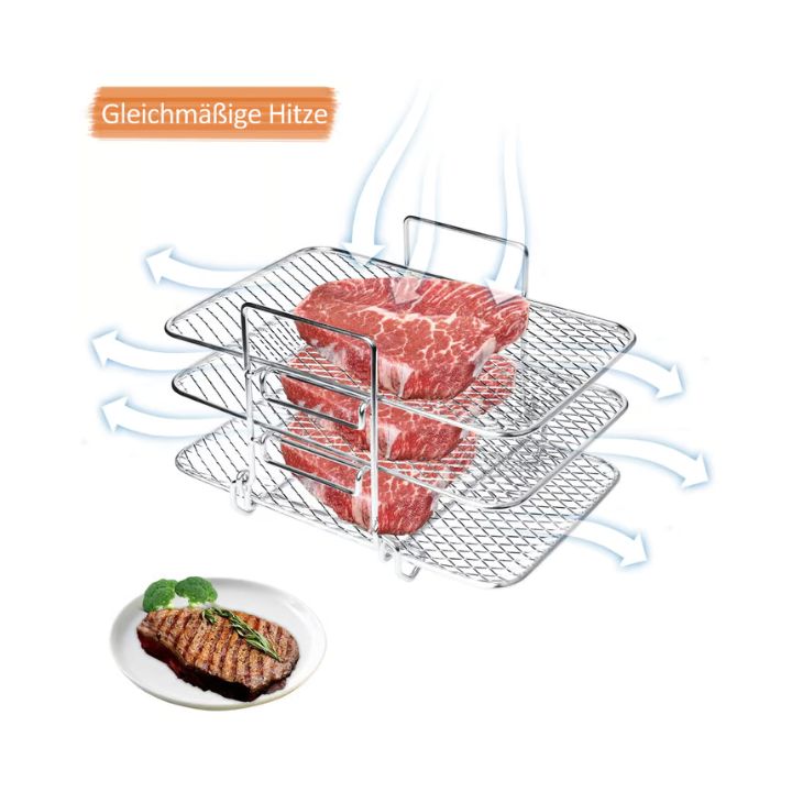 FryRack™ Multi-Layer Cooking Power