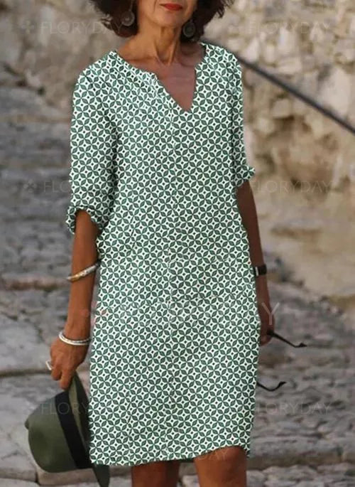 Hélène | Chic Lightweight River Women's Midi Dress