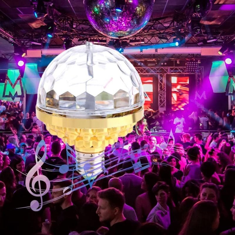 DiscoGlow™ Rotating Disco Lamp