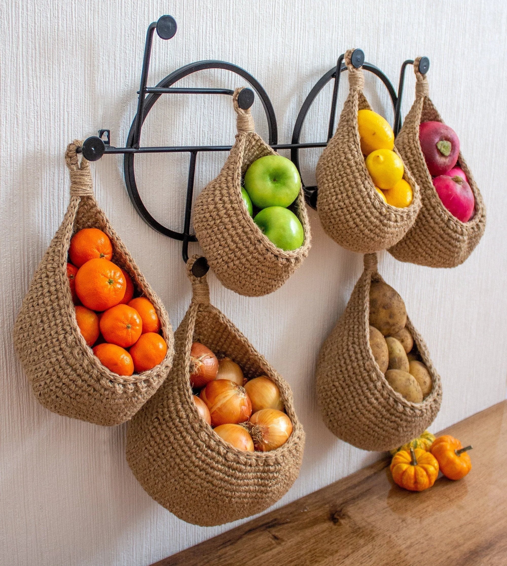 VeggieBasket™ Hanging Fruit Baskets