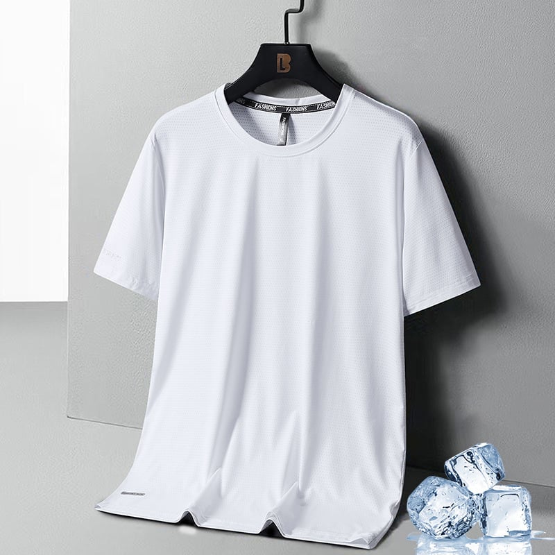 Benjamin™ Silk Round Neck T-Shirt
