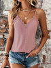 Alida – Cami-Top mit Ösen und Spitze für Damen