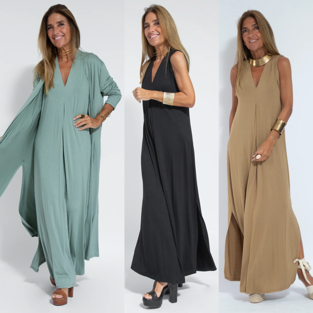 Iris | Elegant Summer Comfort Women's Dress