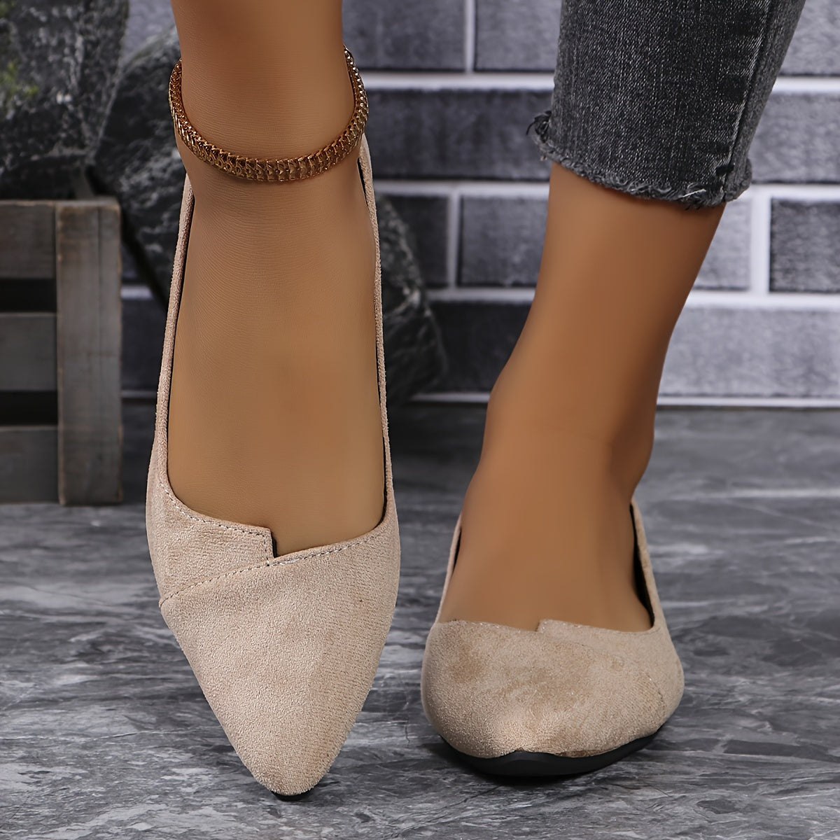 BellaGrace™ – Elegant Women's Ballerina Flats with Comfort Insole